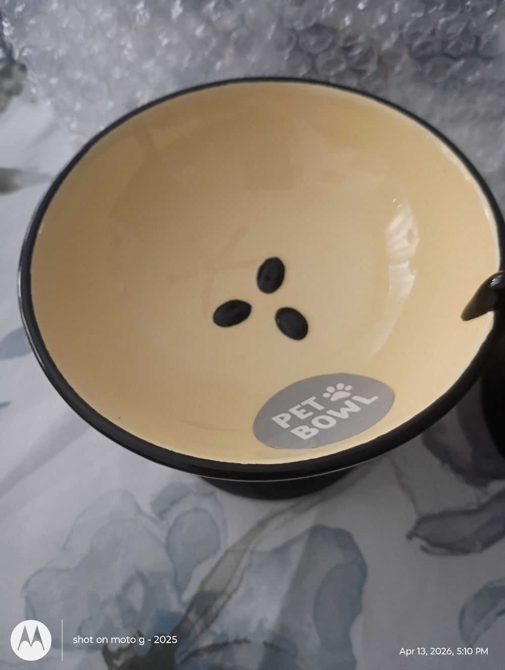 Espresso Meow-tini Ceramic CAT Bowls - Picture 3 of 5